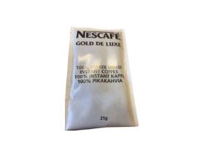 Kaffee Nescafe Guld Softpak Frysetørret Instant 21 Gr,32 Pk X 6 Stk/Krt