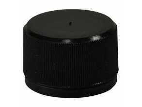 Låg 28 mm HDPE Sort til 110306/110307/110308,250 stk/ps - (250 stk.)