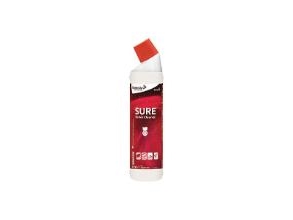 Toiletrens Flydende Sure Toilet Cleaner 750Ml Ecolabel U Farve/Parfume Gul Surt,6 Fl X 750Ml /Krt