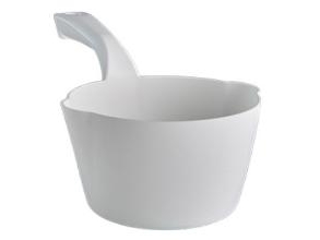 Øse 1 Ltr. Rund Hvid