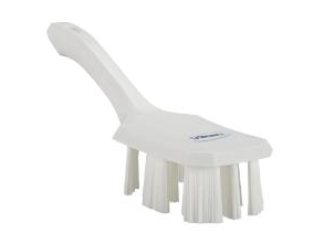 Håndbørste Ust 260 Mm Kort Skaft Stiv Hvid,1 Stk