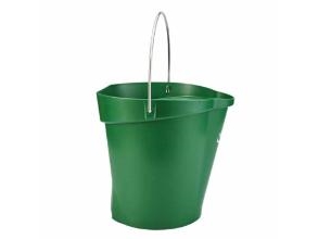 Eimer Vikan Hygiene 12 Ltr Grün Reinigung/Lebensmittelkontakt, 1 Stück