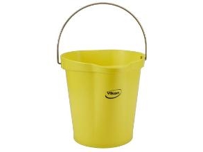 Eimer Vikan Hygiene 12 L Gelb Reinigung/Lebensmittelkontakt, Stk