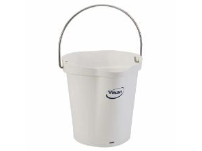 Eimer Vikan Hygiene 6 Ltr Weiß Reinigung/Lebensmittelkontakt, 1 Stück