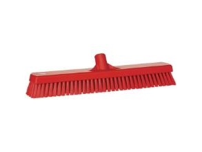Gulvskrubbe 47 Cm Stiv Rød,1 Stk