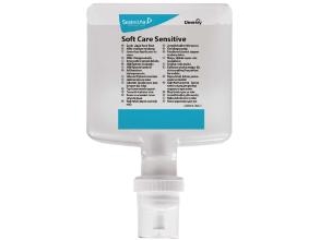 Håndsæbe Flydende Soft Care Sensitive 1,3Ltr Uden Parfume/Farve Svanemærket,4 Stk X 1.3 Ltr/Krt