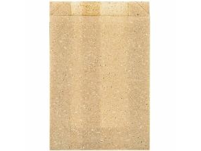 Bäckertüte Bloom 120/(2X25)X175 Mm 40 Gr 30% Graspapier Fsc Ungebleicht,500 Stück/Karton