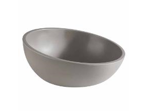 Melamin Skål i Betonlook - 2.3 ltr - Ø30x14.5 cm | Bordssättning - Par - Bollar | GameStuff