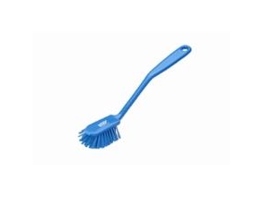 Vikan Spülbürste Mit Abstreifkante Mittel 280Mm Blau