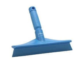Skraber, Vikan Table Squeegee W/Mini Handle, Blå 245Mmx50mm