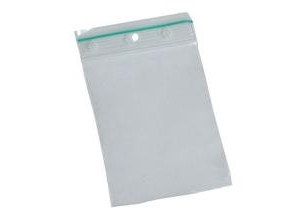 Lynlåspose 60x80 mm 50 my uden Skrivefelt LDPE,10 ps x 100 stk/pk