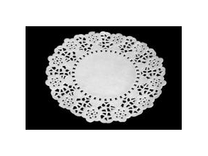 Kuchenpapier Ø14 Cm Rund, Ausgestanzt Weiß – 4X 500 Stk./Karton