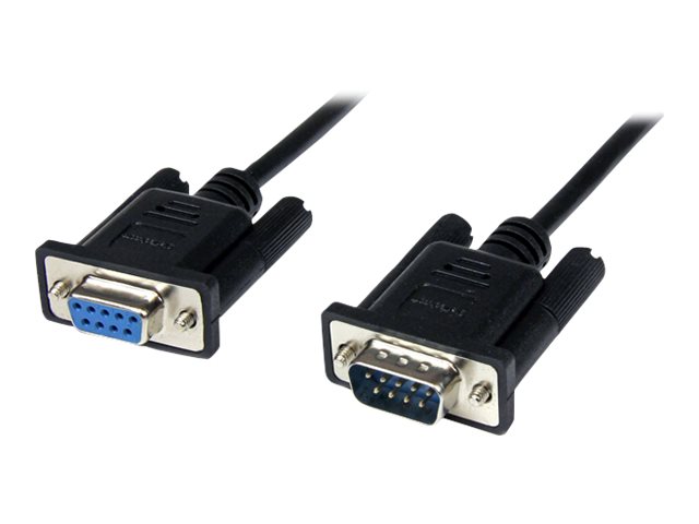 Startech.Com 2 M Nullmodemkabel Rs232, Crossover Kabel, Sub Db9 Serielles Com Port Kabel, Serielle Schnittstelle Kabelverlängerung, Dte Geräte Kompat