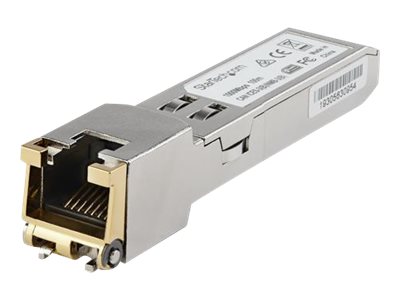 Startech.Com Cisco Glc-Te-Kompatibles Sfp-Transceiver-Modul - 1000Base-T - Erweiterte Betriebstemperatur, Kupfer, 1250 Mbit/S, Sfp, 100 M, Ieee 802.3