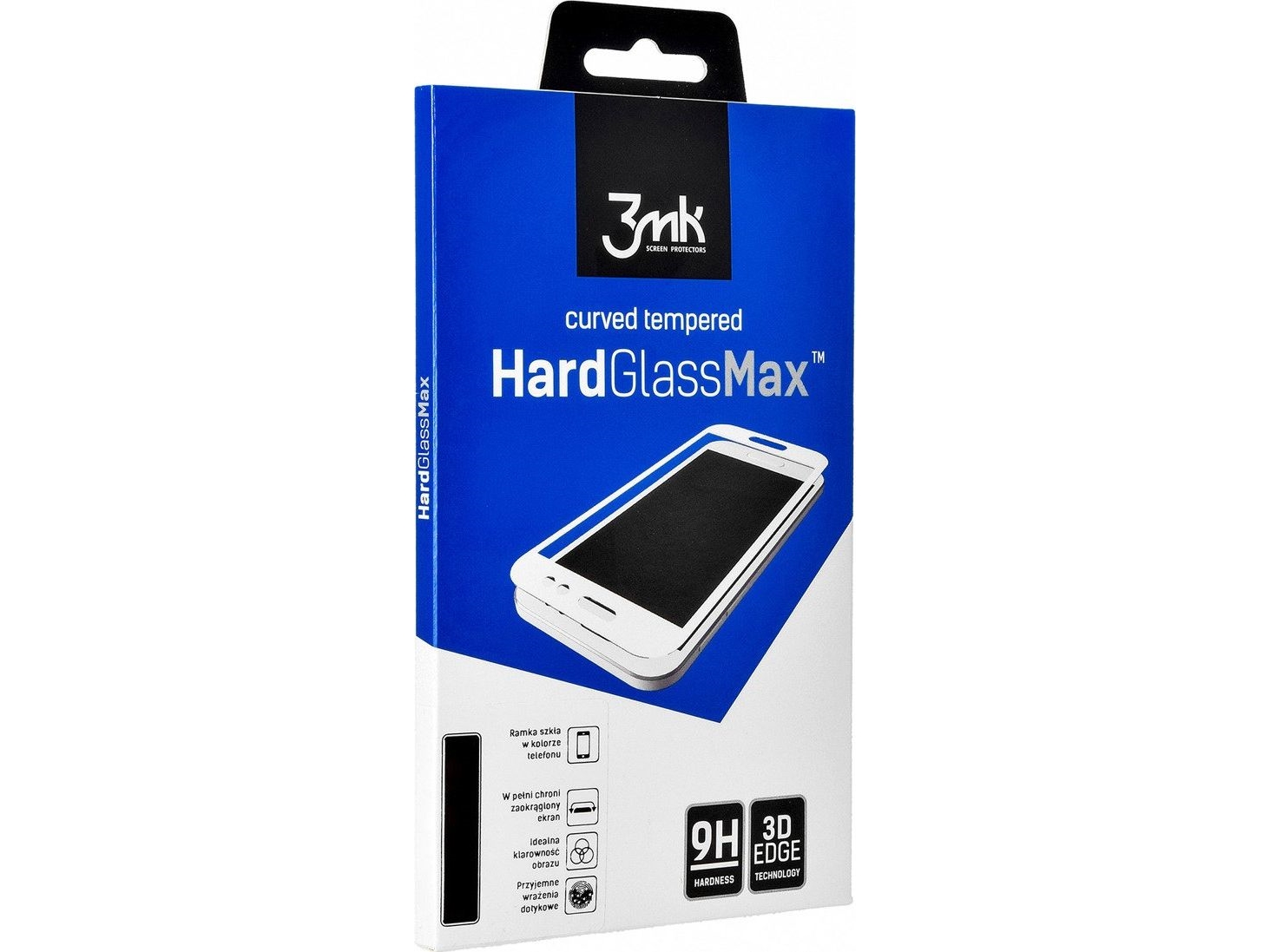 3Mk Hardglass Max 3D Screen Protector, Samsung, Galaxy S10 Plus, Tempered Glass, Transparent/Black
