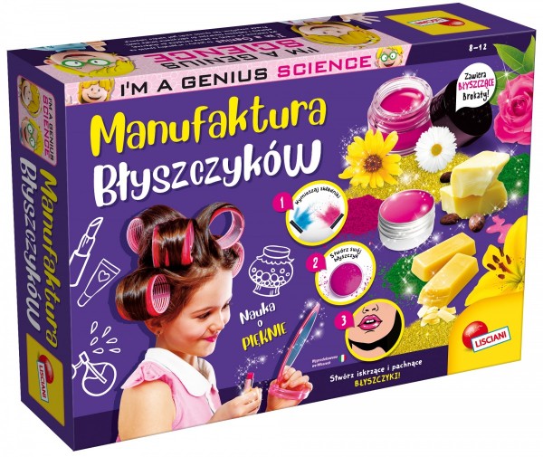 Lisciani Manufaktura Glitzerstecksticker 72958 Lisciani