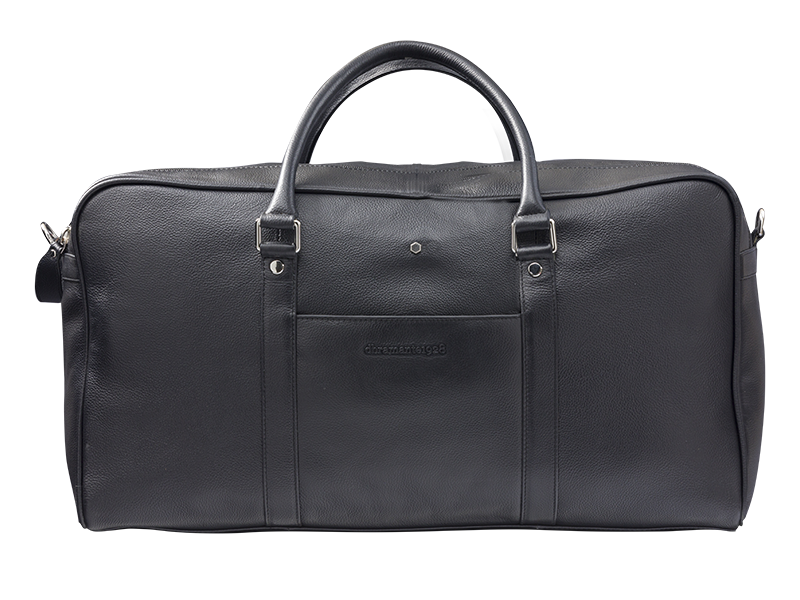 dbramante1928 ODIN - Weekend - bag - fullnarvet skinn - svart