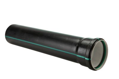 Quiet afløbsrør ø32mm - 32x500mm lyddæmpende afløbsrør med 1 muffe