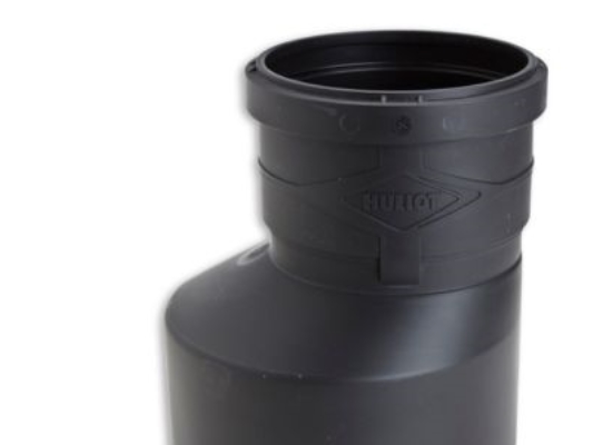 Quiet redukt. 40-110mm - 40-110mm lyddæmpende afløbsreduktion