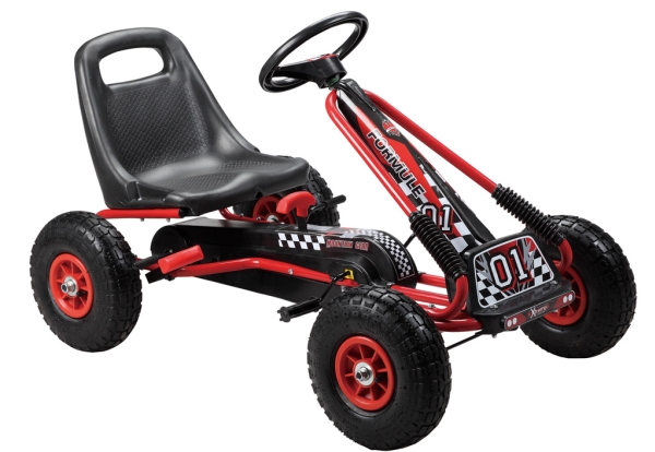 MegaLeg Pedal Go-kart AirPower för barn 3-8 år | Utomhusleksaker - Gå / Löpande fordon - Pedalfordon | GameStuff