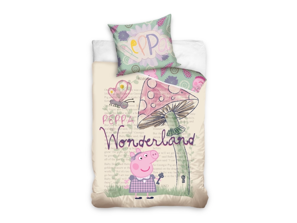 Billede af Gurli Gris 'Wonderland' Sengetøj, 100 Procent Bomuld hos Computersalg.dk