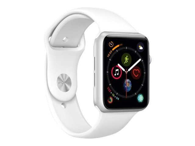 Puro Icon - Urrem For Smart Watch - S/M Og M/L Størrelse - Hvid - For Apple Watch Hermès Series 9, Se 3, Series 10, Series 11, Series 9, Ultra 2, Ult