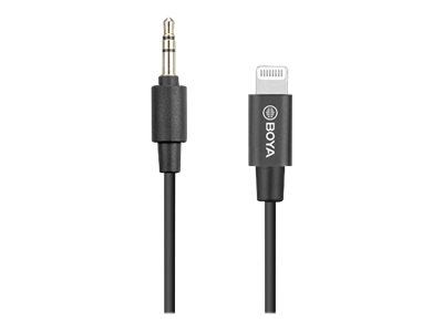 Boya By-K1, Schwarz, 3.5Mm, Lightning, Männlich, Männlich, Gerade