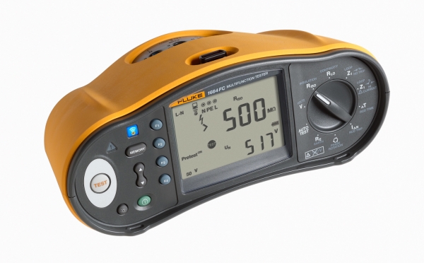 Fluke 1664 FC ITDK, Digital multimeter, Bänkmultimeter, CAT III 500V, CAT IV 300V, 100 mV, Svart, Gul, Batteri | EL Artiklar - Verktyg för EL - Test- och kontrollutrustning | GameStuff