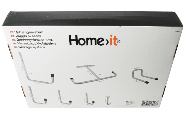 Home It Ophængssystem Til Garage Og Udhus Med 15 Dele