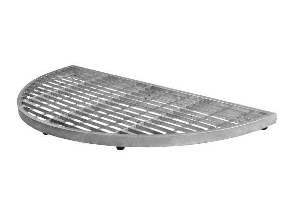 Home>it® halvrund trinrist med 6 stillesko 40x80 cm galvaniseret | Trädgården - Terrass | GameStuff