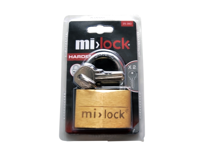 Messinkinen riippulukko - 60 mm.