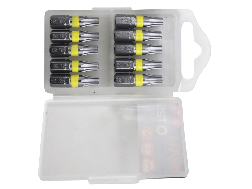 Boxer -Bits 10 Stück Im Karton Torx 25