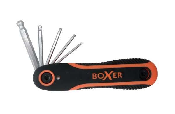 Boxer Unbrakonøgler Mit Kugelkopf 8 In 1 Chrom-Vanadium