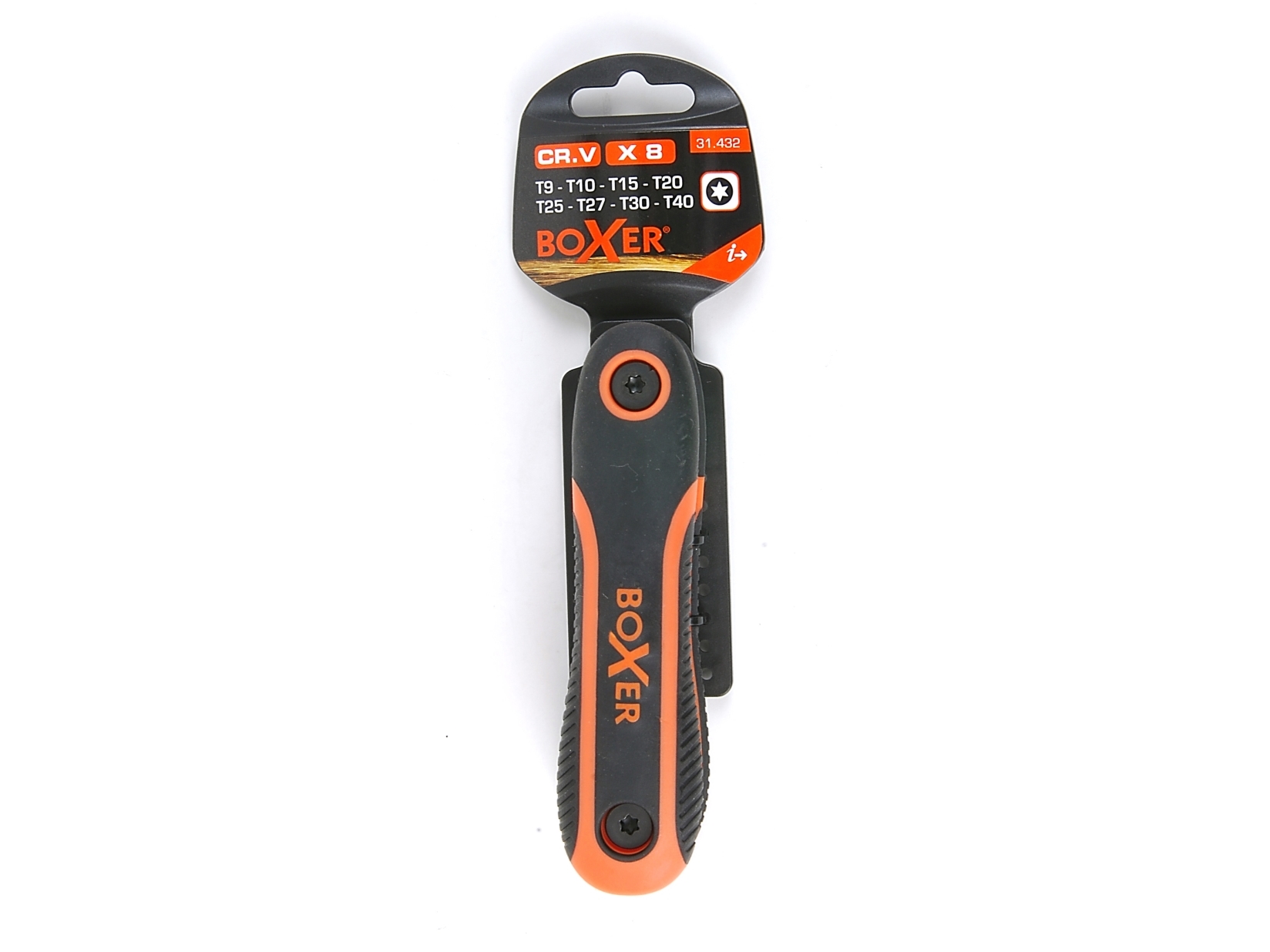 Boxer® torxnyckelsats 8 i 1 krom-vanadium | Verktyg & Verkstad - Handverktyg - Övriga handverktyg | GameStuff