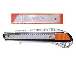 Boxer Hobbykniv 18 Mm Inkl. 10 Ekstra Messerklinge