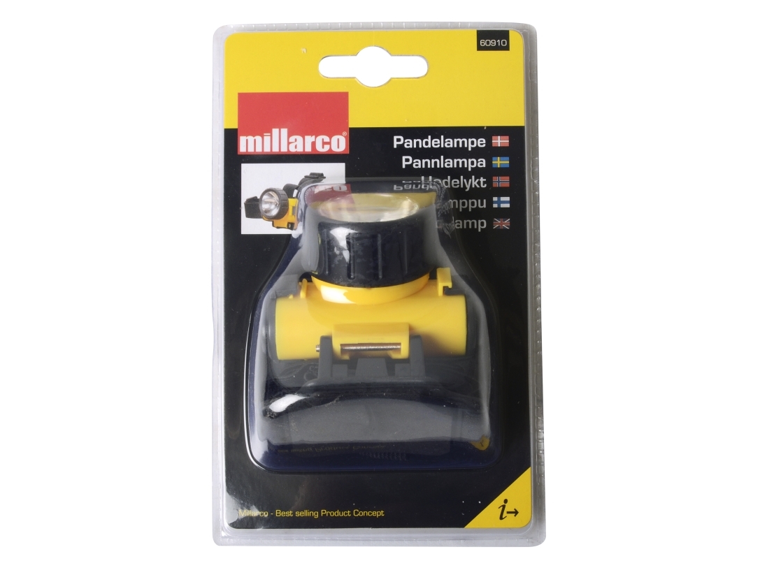 Millarco - Huvudficklampa - LED | Belysning - Annan belysning - Pannlampor | GameStuff