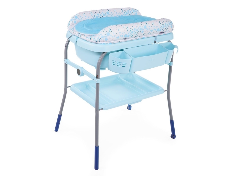 Chicco Cuddle &Amp Bubble Ocean Babybadekar Med Puslebord 2I1