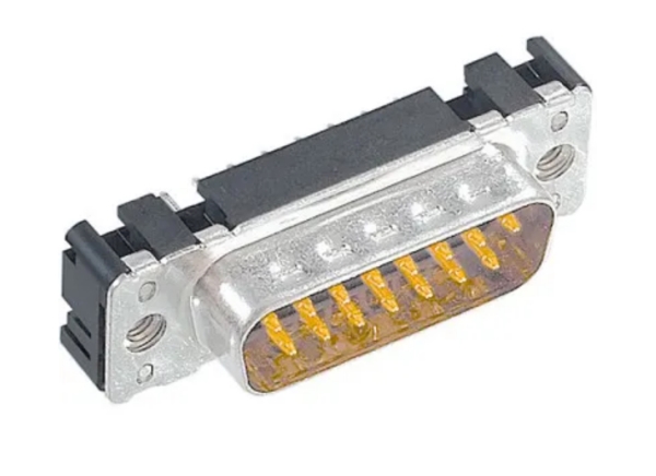 Harting 09 65 461 6711, D-Sub 37-Pin M, Sort, Metallic, Polybutylenterephthalat (Pbt), Kobberlegering, 10 Mo, 1000 V