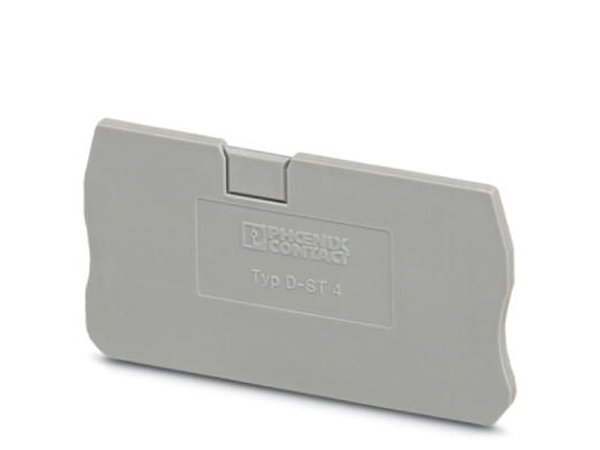 Phoenix D-ST 4, Kåpa för kopplingsplintar, 50 styck, Grå, 2,2 mm, 55,9 mm, 29 mm | Annan EL - Övriga artiklar | GameStuff