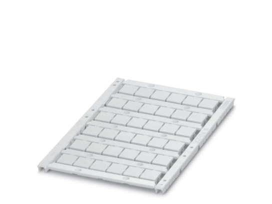 Etiketter för klämmor, ark, vita, utan märkning, UCT-TM 10 - (10 st) | EL Artiklar - Andra EL - Märkutrustning | GameStuff