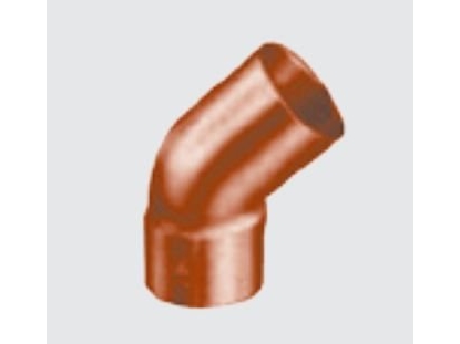 Conex kobberstik 45° bue 5000 serie 15mm (5040015000000)