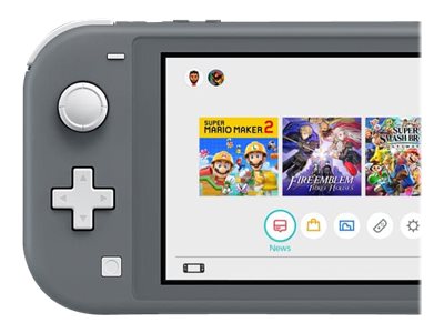 Nintendo Lite - Håndholdt spillekontrolenhed - grå