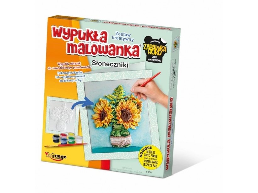 Konvexes Malbuch - Sonnenblumen