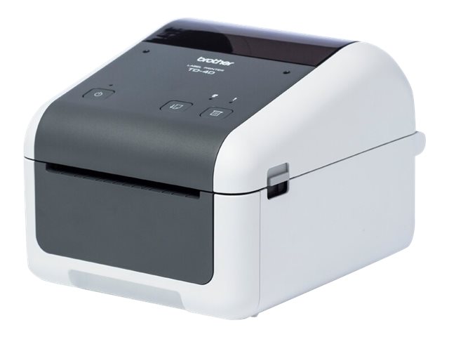 Brother Td-4520Dn, Thermodirekt, 300 X 300 Dpi, 203 Mm/Sek, Kabelgebunden, Grau, Weiß