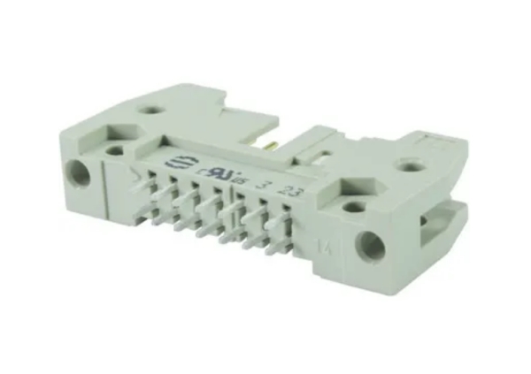 Harting 09 18 520 6914, Pcb 20-Pin M, Grau, Thermoplastisches Harz, Kupferlegierung, 20 Mo, 1000 V