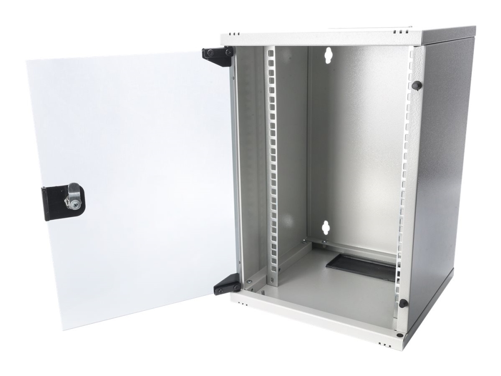Digitus DN-10-09U - Kabinet - vægmonterbar - lysegrå, RAL 7035 - 9U - 10