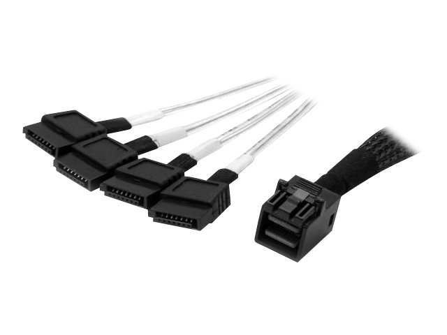 Startech 1M Internal Mini Sas To Sata Cable - Sff-8643 To 4X Sata (Sas43sat1m) - Ata/Sas-Kabel - 4 X Mini Sas Hd (Sff-8643) Til Sata - 1 M -