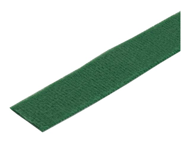 Startech.Com 30,5M Klettbandrolle, Grün, Zuschneidbare Wiederverwendbare Kabelbinder, Industriebefestigungsband Für Kabel, Verstellbare Gewebebänder,