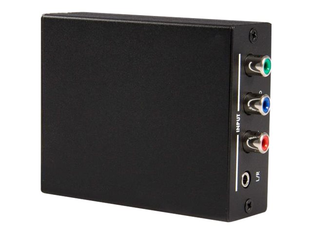 Startech.Com Component Auf Hdmi Video-Konverter Mit Audio, Schwarz, Rohs, Ce, Fcc, 1080P, Hdmi, 5 V, 80 Mm