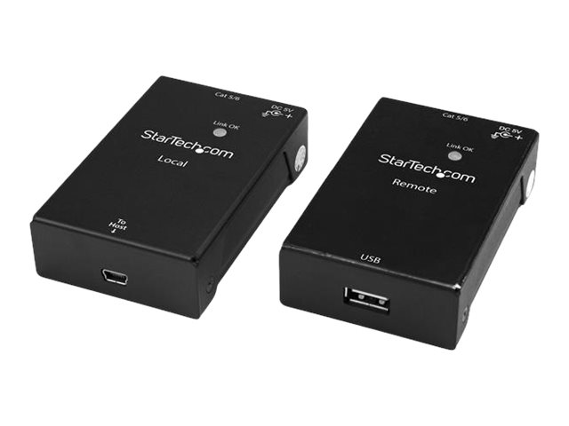 Startech.Com 1 Port Usb 2.0 Over Cat5 Oder Cat6 Extender Kit - 50M, 52 Mm, 80 Mm, 22 Mm, 304 G, 155 Mm, 236 Mm